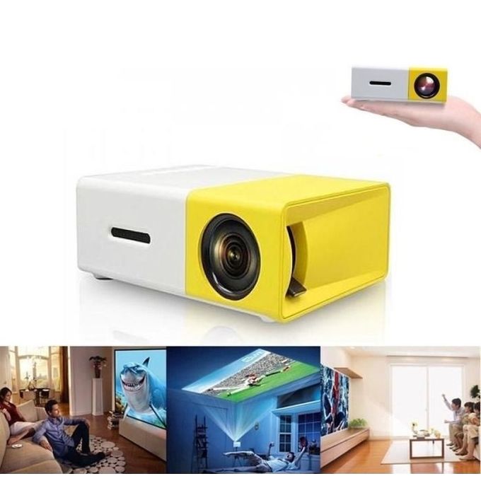 PROYECTOR PORTATIL LED AMARILLO