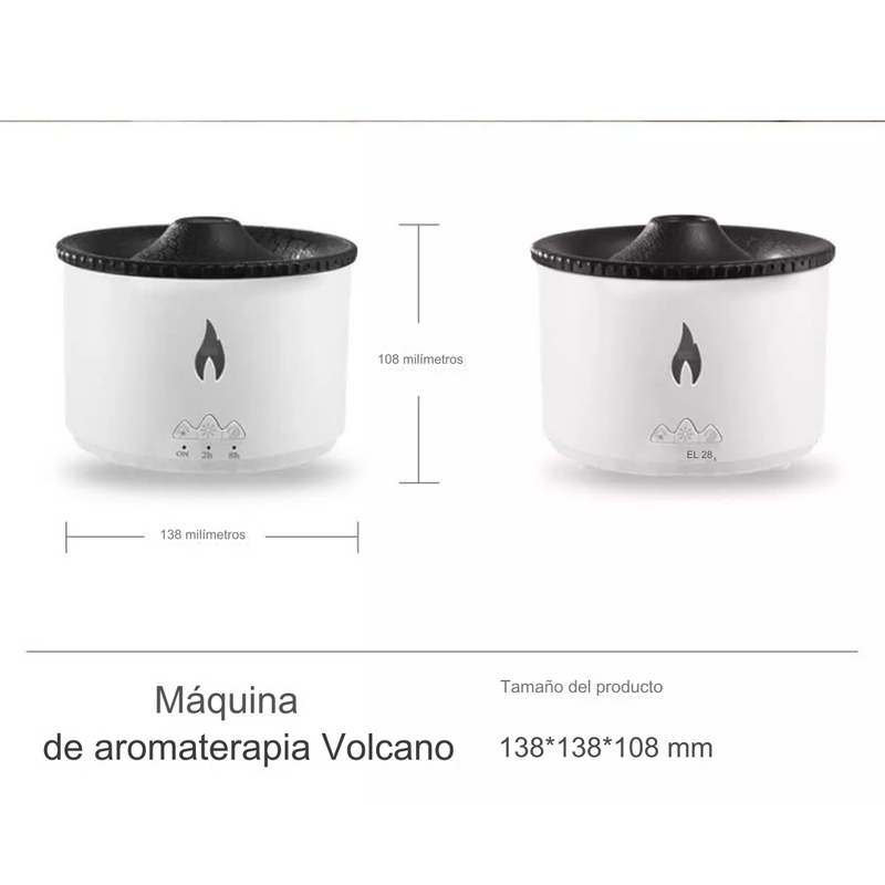 Humidificador Difusor De Aromas Volcán